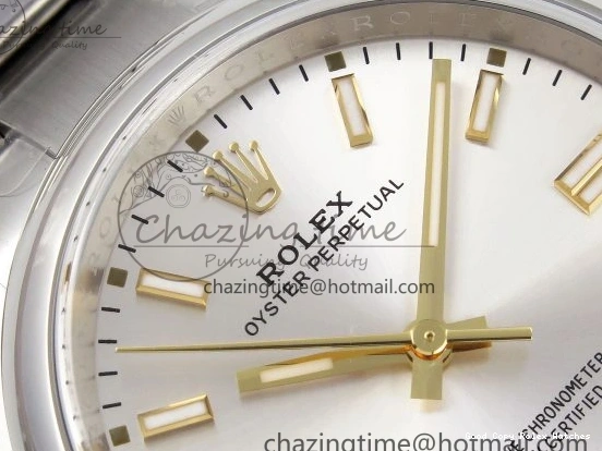 Good Copy Rolex Watches ZipUp Dial 1:1 on VR 36mm Silver 904L Oyster Edition Perpetual Bracelet SS Steel Best 126000 1741 Clean 0109